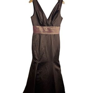 Da Vincci Bridesmaid Chocolate/Mocha Gown
